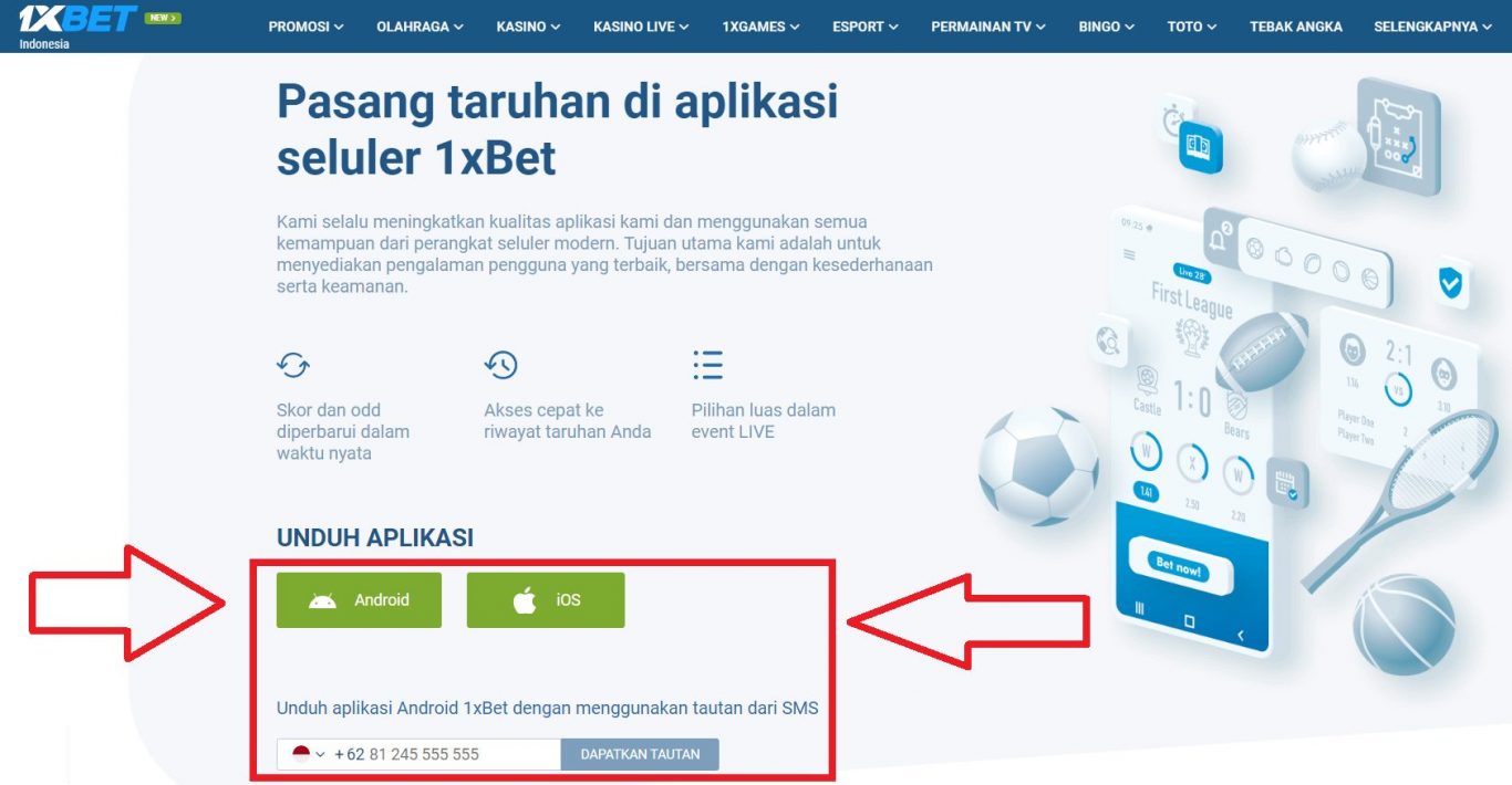 Cara Download 1xBet: Panduan Lengkap untuk Pemula